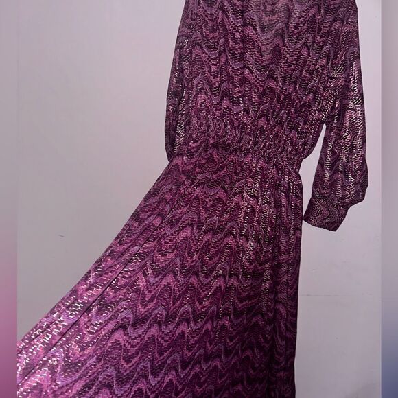 Alexa B | Long Sleeve Flowing Maxi Dress Size 18 - Picture 9 of 9